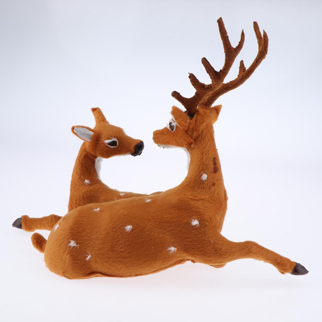 Christmas Elk Deer Reindeer doll Decor Gift