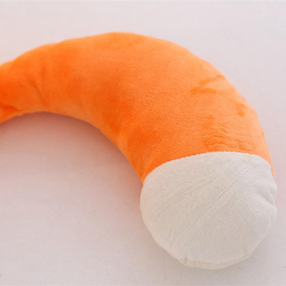 60CM Cute Prince Little Fox Plush Toy Orange Long Fox Cute Girl Heart Kawaii Accompany Dolls To Send Children Birthday Gifts