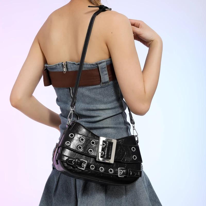 Fashion Women Messenger Bag Personality Trend Simple Shoulder Bag Luxury Designer Large Capacity Texture Western Style Handbags