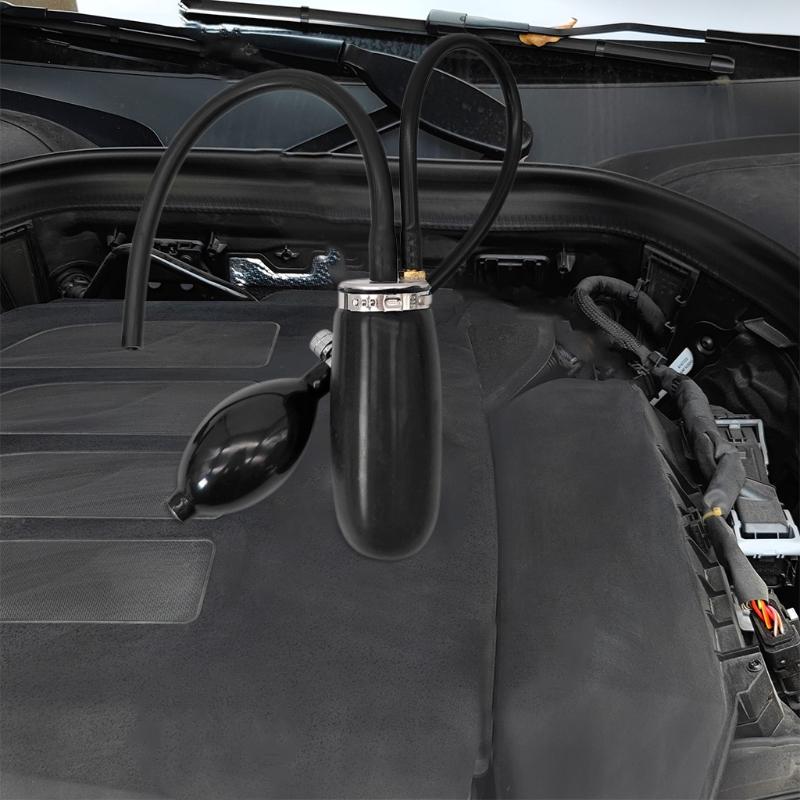 Inflatable Leak Plug , Easy Intake Automotive Adapter Smoke Machine Bladder for 12V Vehicle