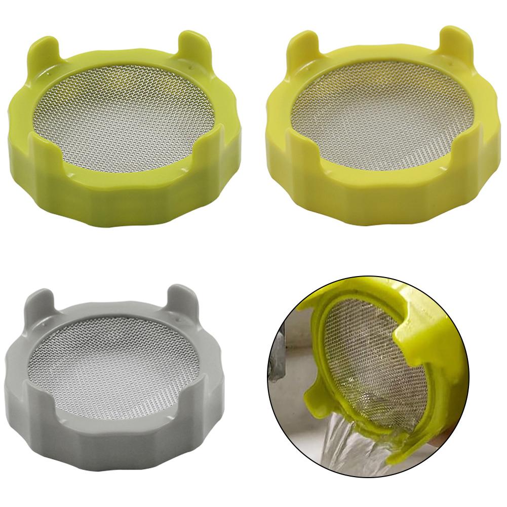 Cover Germination Cover For Growing Bean Sprouts Alfalfa And Salad Gray 9*9*2cm Gray Green Light Transmittance Germination Cover