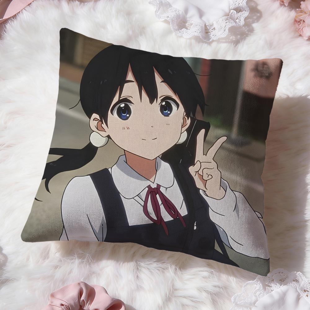 anime cute t-Tamako Market Cushion Cover Premium Comfort Reversible Pillow Cove -Two in One Design for Any Room & Car Interior