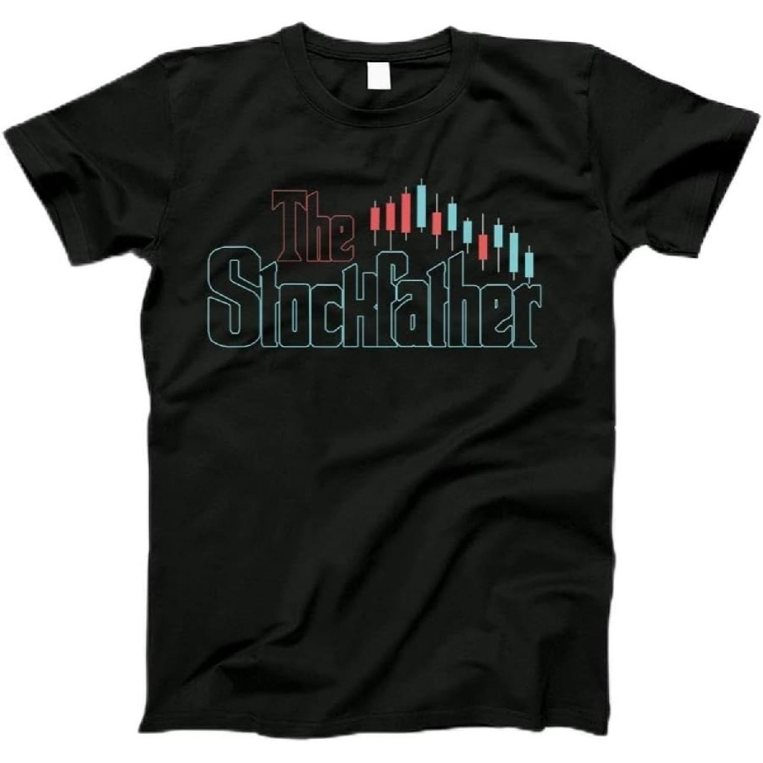 The Stockfather _ Трейдер фондового рынка _ Инвестирующий Инвестор Футболка Футболка, Майка, С длинным рукавом, Свитшот, Худи для Мужчин, Женщин, Детей XXXXXL разноцветный
