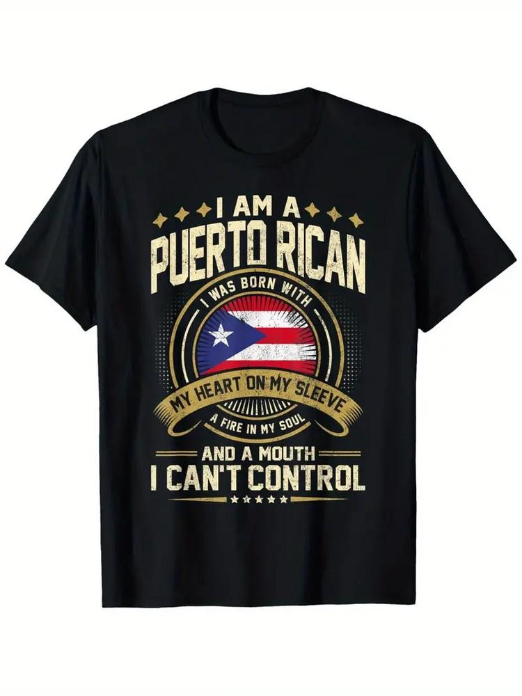 100% Cotton Vintage Puerto Rico Funny Quote T-Shirt | Men039;s and Women039;s Short S Unisex T-Shirt S