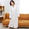 Nightgown Women's Fall and Winter Long Coral Velvet Thick Flannel Bathrobe Large Size Nightdress Fat Mm Maternity Pajamas for Maternity Wear