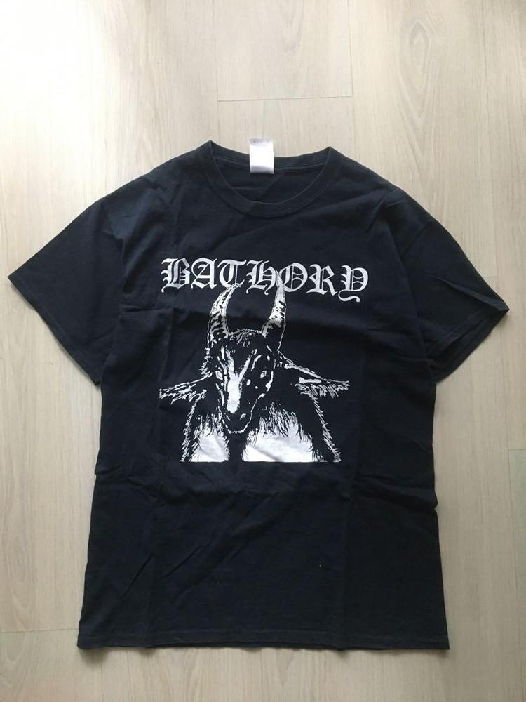 SALE Bathory Metal Band T-shirt back metal band Unisex T-Shirt XXL