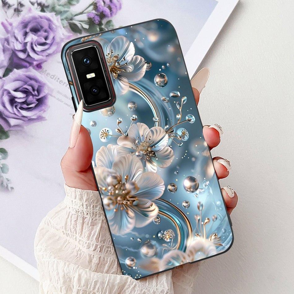 For Infinix GT 30 Pro X6873 2025 Elegant Floral Butterfly Phone Case For Infinix GT30 Pro 5G Soft Silicone TPU Cases