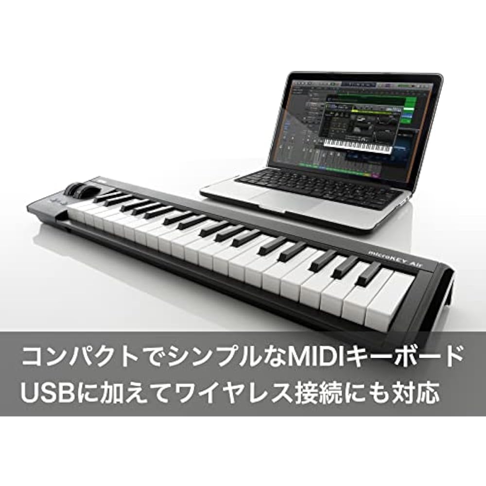 KORG (KORG) wireless MIDI keyboard controller with Bluetooth DTM plug-in microKey2 Air (micro key...