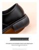 Woodpecker Women's British-Style Leather Loafers, Lace-Up Flats, New for 2025 Spring/Autumn