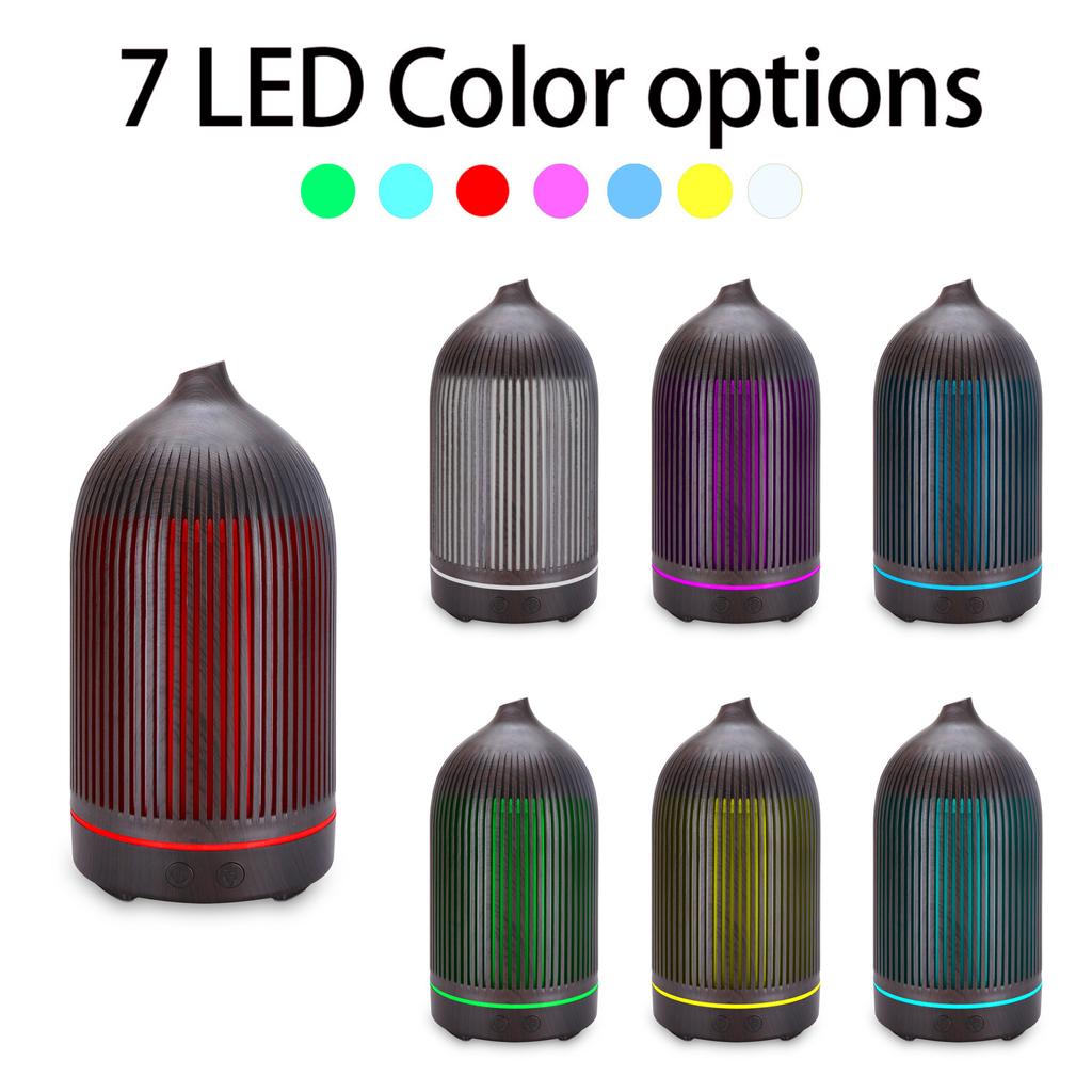 Usb Aroma Diffuser 200 ml Ultraschall-luftbefeuchter Bunte Led-Licht Für Auto Aromatherapie Ätherisches Öl Diffusor Nebel Maker