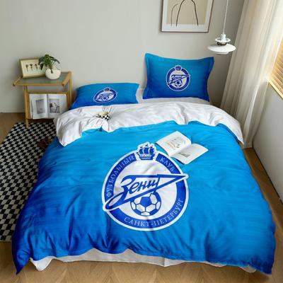 Zenit Saint Petersburg Duvet Cover Set EU Single Double King US Twin Full Queen Size Bedclothes