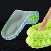 1 Pair 4D Cloud Comfort Insoles with Arch Support Shock-Absorbing Breathable Shoe Inserts Anti-foot Deformation Insoles for Men Women Foot Protection