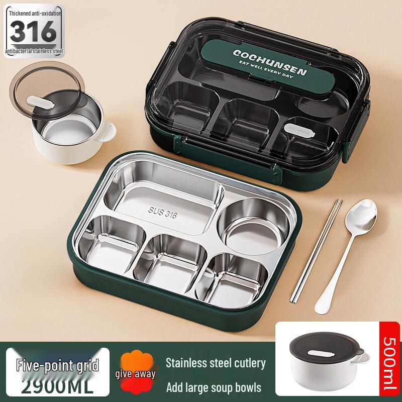 ZISIZ 316 Stainless Steel Lunch Box