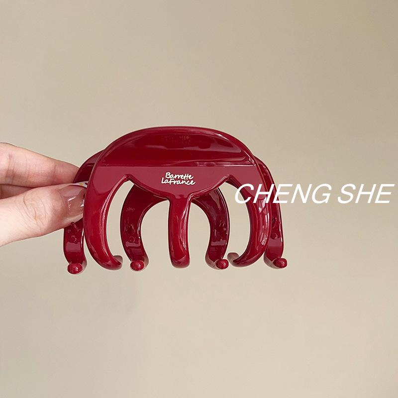 Vintage High-Grade Large Claw Hair Clip - Stylish Shark Clip Accessory