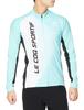 Coq Long Sleeve Shirt Cycling Bicycle Windproof Thermal Stretch Saxophone L [Le Sportif]