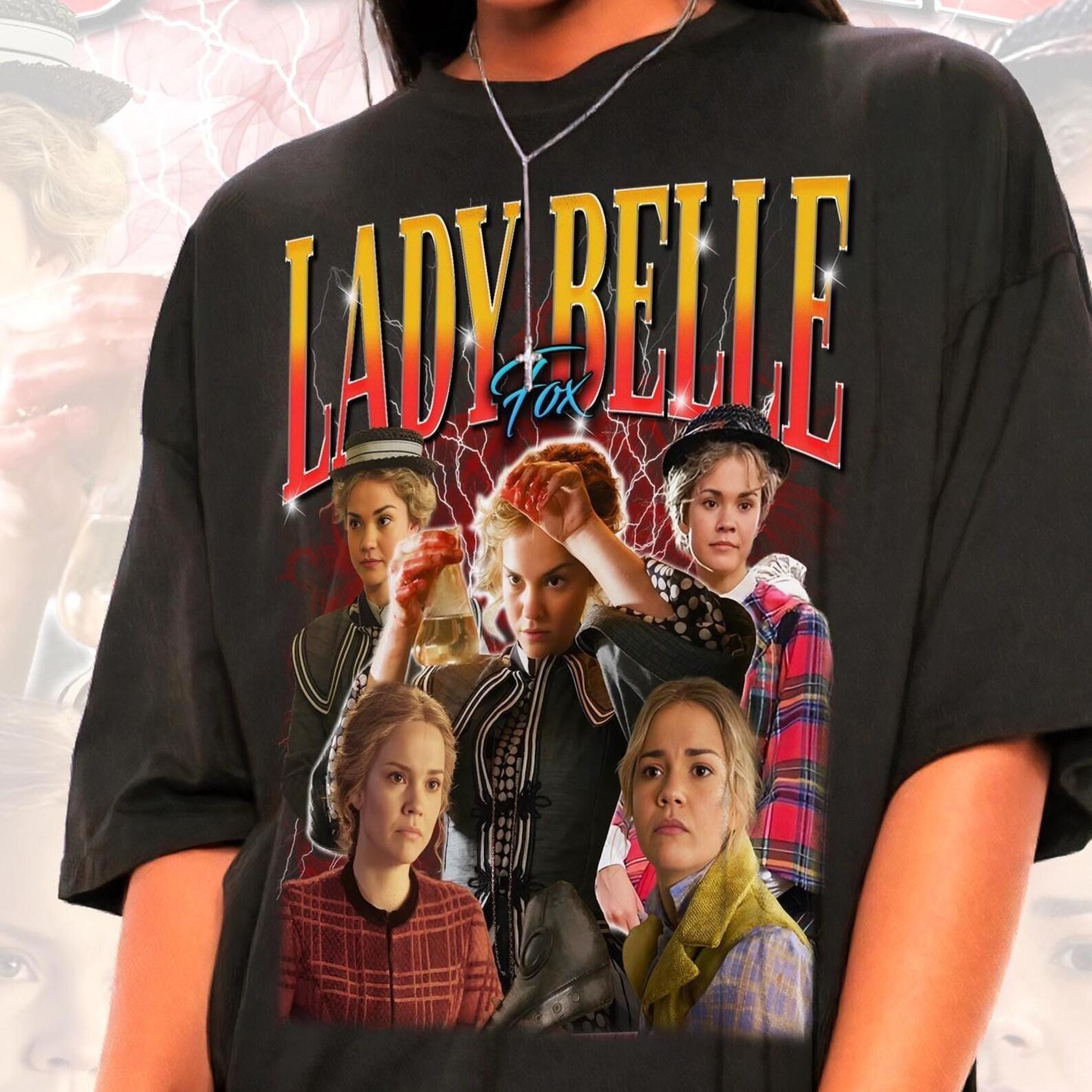 Unisex Lady Belle Fox Shirt - The Artful Dodger Sweatshirt,Maia Mitchell,Thomas Brodie Sangster 2XL