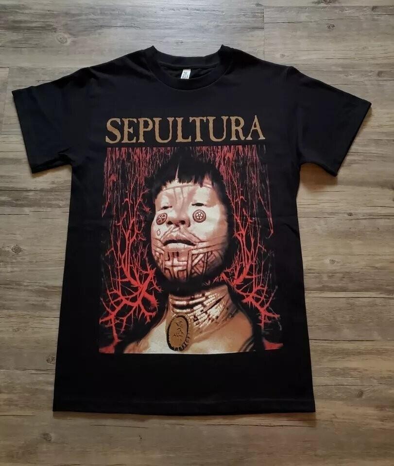 

NEW!! SEPULTURA ROOTS T SHIRT, Heavy Cotton T-shirt, Size S to 3XL M
