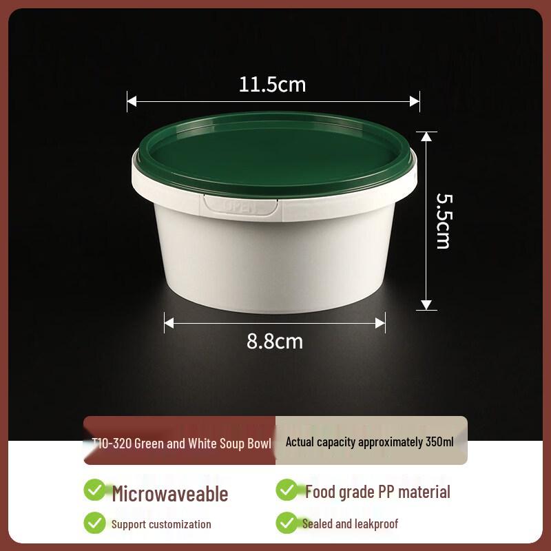 Disposable Plastic Round Bowl