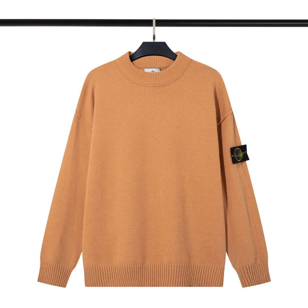 Grenzüberschreitender Stone Island Rundhals Unisex Pullover - Europäischer & Amerikanischer Trendiger Stil