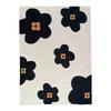 Korean Style Sunflower Half Velvet Knitted Throw Blanket for Sofa Office Bed Travel Breathable Summer Nap Blanket