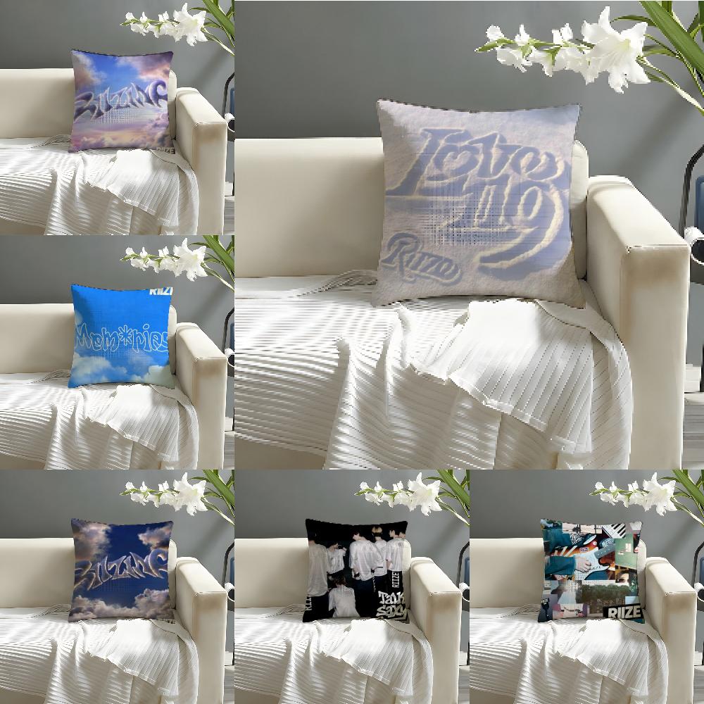 Hot Singer R-riizeS Album Pillow Case Home Living Room Decoration Linen Pillow Cases Cushion Cover