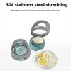 Stainless Steel Wire Boiled Egg Slicer Wide Handle Fruit Chopping Tool  Food Preparation