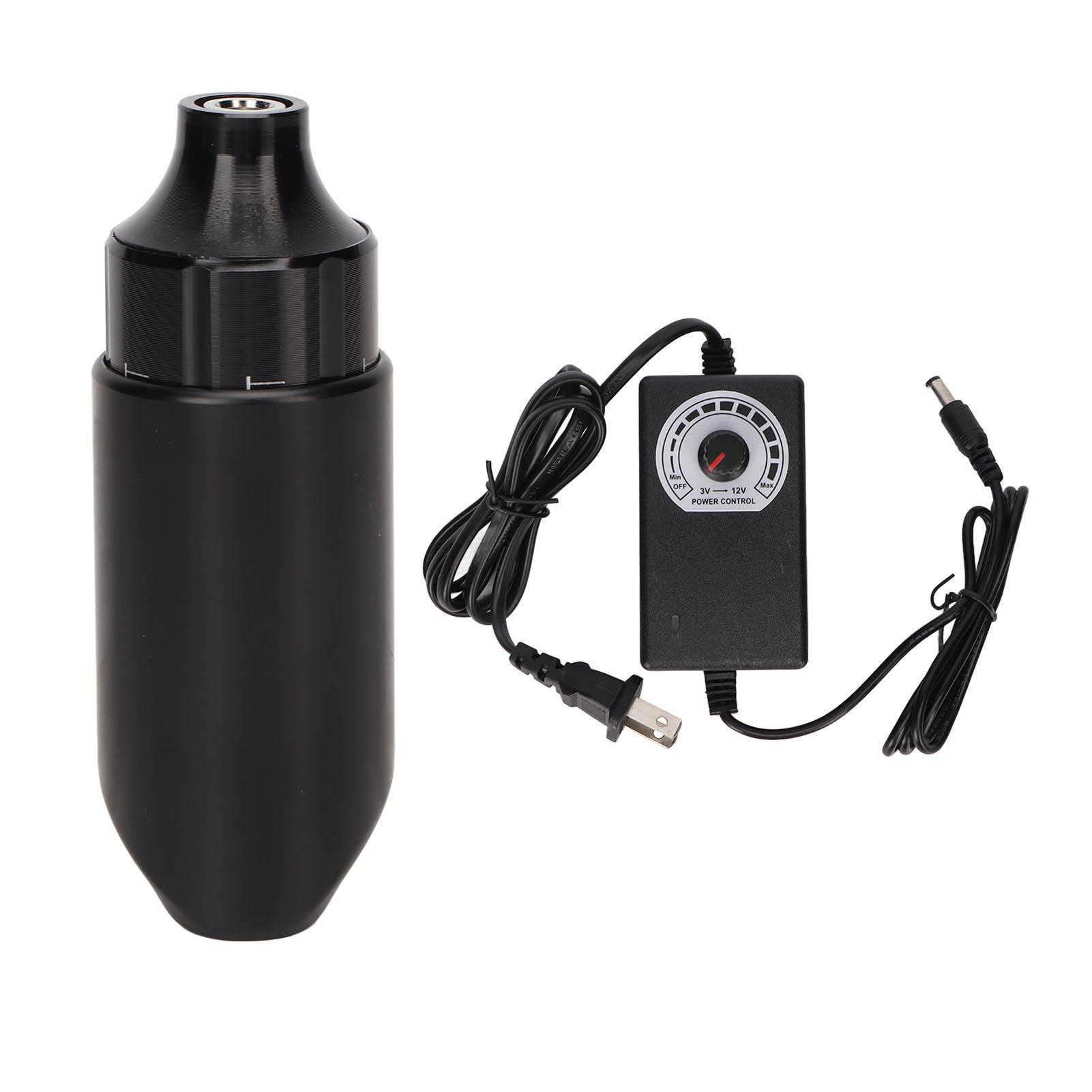 

Rotary Tattoo Pen Shader Liner Adjust Voltage Short Tattoo Machine Pen US Plug