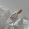 2/3/4/6 pezzi fermagli per capelli in acetato per trucco coreano moda oro bianco glitter per capelli copricapo ragazze donne accessori per capelli