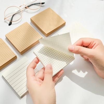 80/240 PCS Student Notes Creative Memo Stickers Tearable Sticky Notes