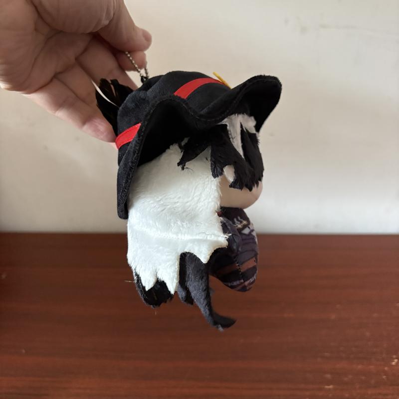 12Cm Ultra Cool Adorned With Magic Hat Cartoon Play : Star Rail Character Boothill Cuddly Plaything Charm Backpack Hanging Adornment Plush Doll