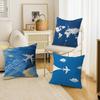 Airplane Theme Stitch Lucky Dragon Pillow Cover Sofa Cushion Cover Home Room Decoration Children Gift