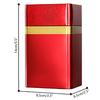 Portable Tea Box Solid Color Tea Sealed Box Teaware Storage Container Tinplate Can Coffee Sugar Box Kitchen Storage