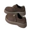 Fashion Fashion Platform Women Flats Shoes Designer Elegant Buckle Sneaker 2025 New Autumn Cozy Shoes Running Casual Zapatillas De Mujer
