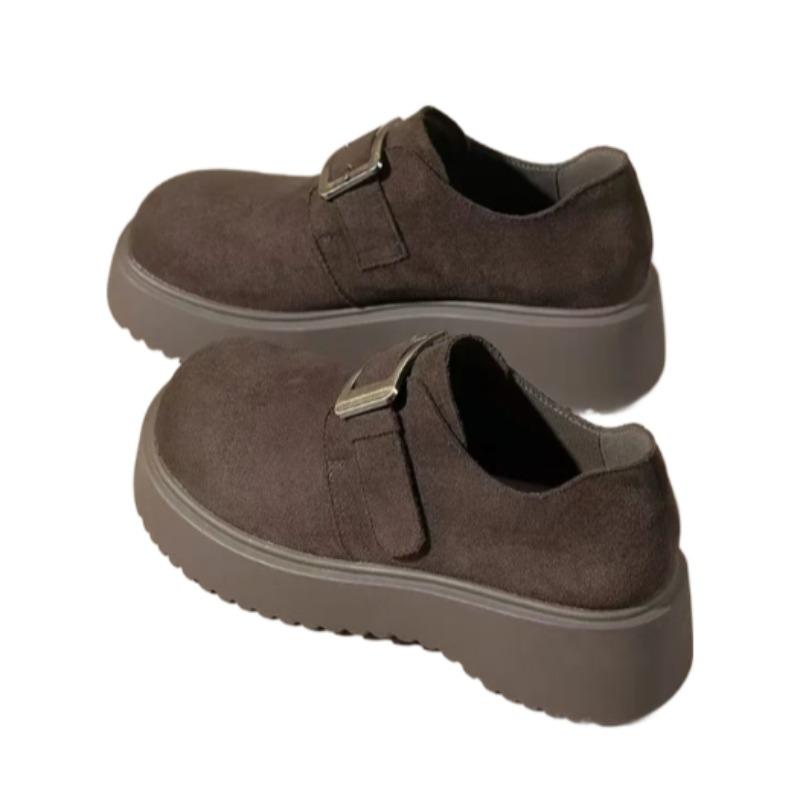 Fashion Fashion Platform Women Flats Shoes Designer Elegant Buckle Sneaker 2025 New Autumn Cozy Shoes Running Casual Zapatillas De Mujer