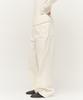 Leopeusaideuhwaiteulabel Straight Denim Pants Tofu White