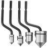Sturdy Deburring Blades Burr Trimming Scrapers for Aluminum Metal Plastic Wood