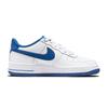 Nike Air Force 1 LV8 GS White Game Royal Kids Sneakers Black DO3809-100