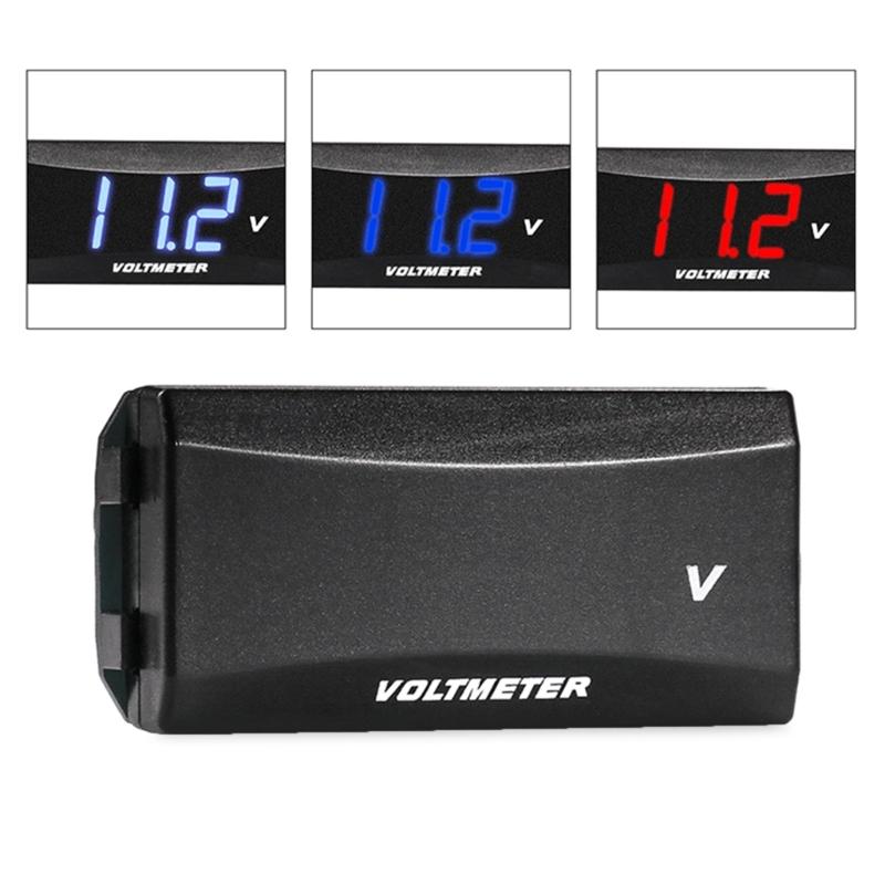 Voltage Meter Gauge DC12-80V for Golf Cart Motorcycle Scooters