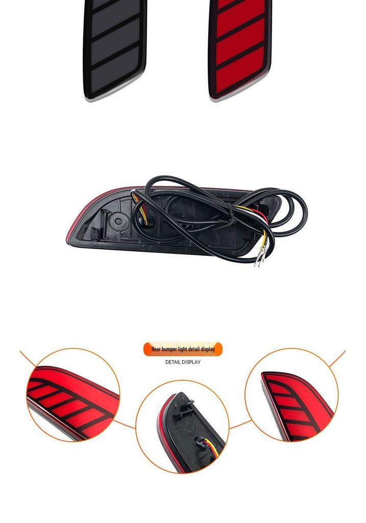 Toyota Corolla/Cross Rear LED Bumper Light: Turn Signal & Brake Warning