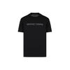Ss24 Logo Letter Print Rundhals Gerader Schnitt Kurzarm T-Shirt Herren Oberteile Schwarz 3D1TP4-1JUVZ-0999