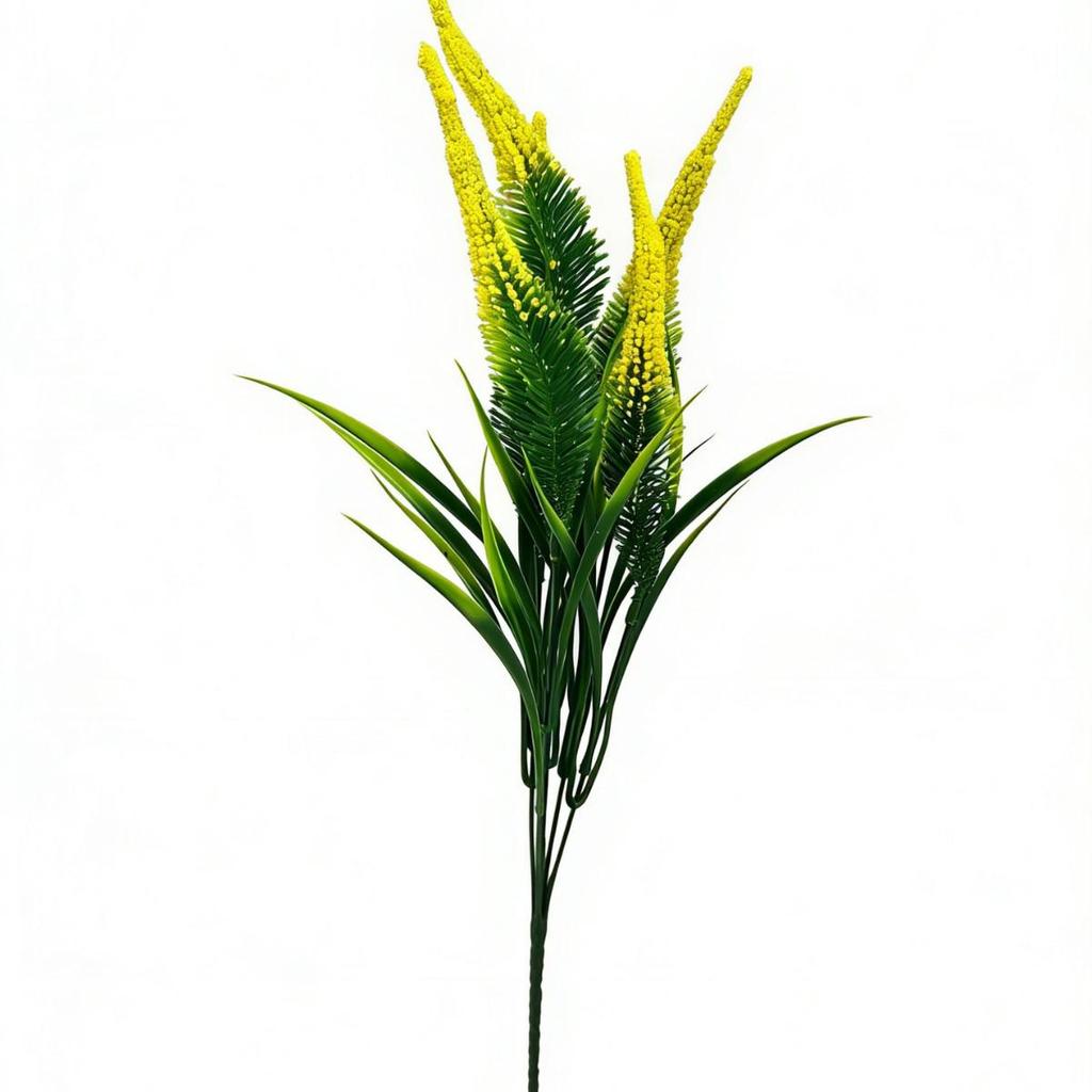 5-Head Foxtail Grass Artificial Flower for Home Decor & Outdoor Photography Props