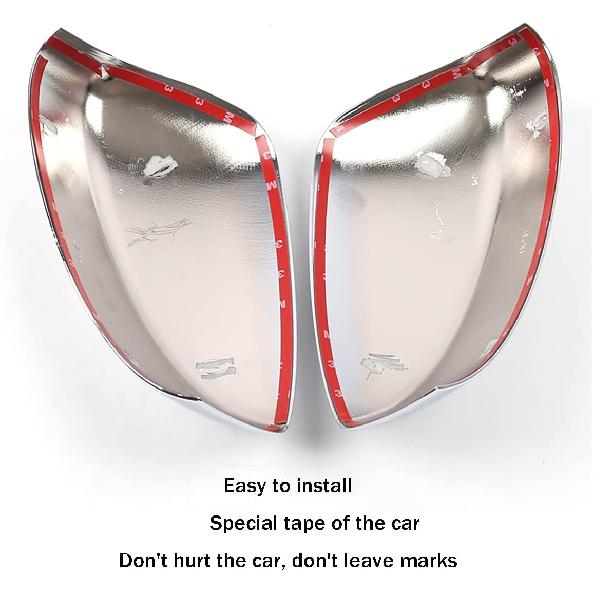 Car Accessories Fit For Mazda CX-5 CX5 2017-2021 2022 2023 2024 2025 Rear View Door Mirror Covers Trim (Carbon Fiber Style) ABS 2 PCS