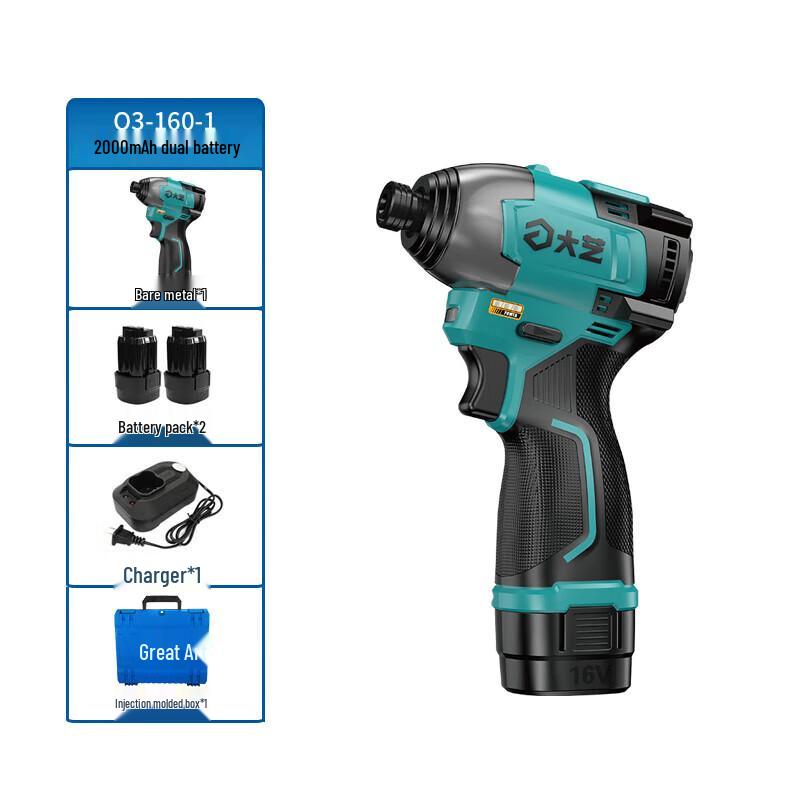 

Dayi 16V Cordless Impact Driver CN plug (adapter included) Q3-160-1 Set