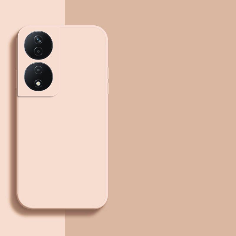 

Для Honor 90 Смарт-кейс Honor 90 Смарт-чехол Мягкий Жидкий Силиконовый Бампер Щит Защитные Задние Чехлы для Телефона Honor 90 Lite Funda For Honor 90 розовый