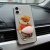 3D Shiba Inu Dog Belly Sticker – Cute Orange Apparel Shiba Inu Stickers, Kawaii Chubby Shiba Inu (Design),Silicone Self-Adhesive