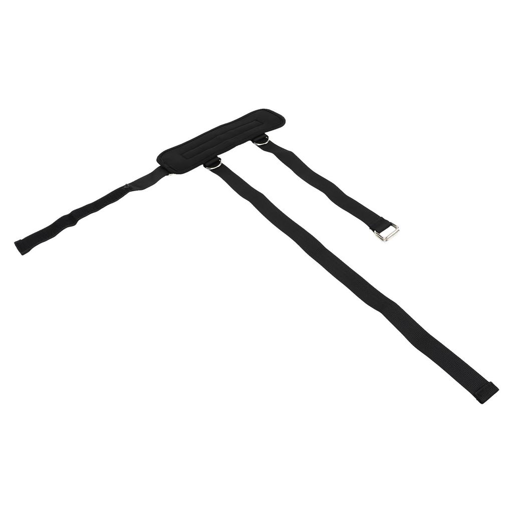 2Pcs Adjustable Ankle Straps Dumbbell Weight Lifting Ankle Bands for Hip Limb Strength Training Black