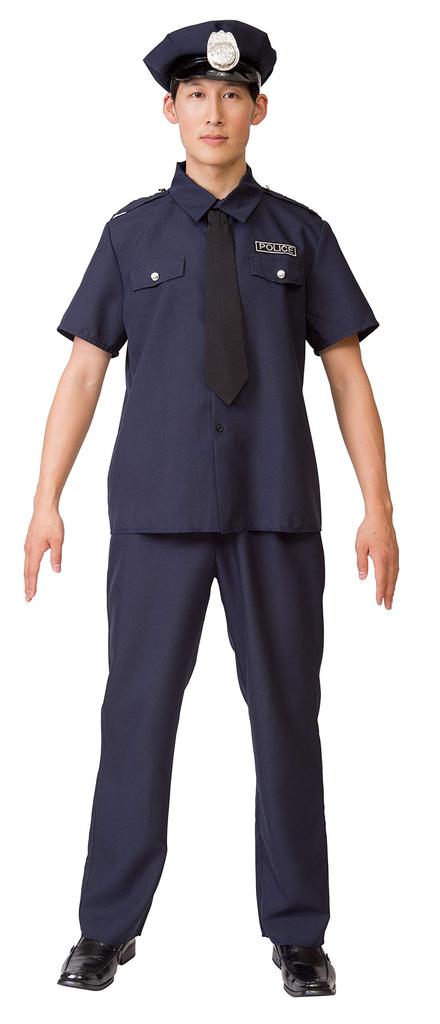 Party City MEN Cosplay Navy Police Unisex Navy