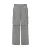 DISCOVERY EXPEDITION Women'S Wide Cargo Pants (Grey)