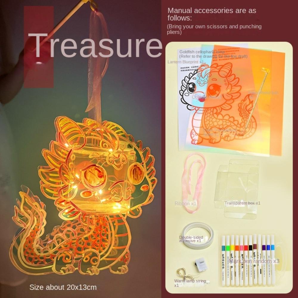 Luminous Mid-Autumn Glowing Lanterns Simulation Handheld Lanterns  Children's Gift