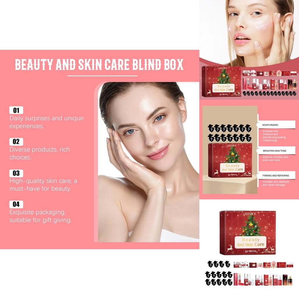 24section Beauty Mystery Box Featuring Hydrating And Moisturizing Skincare Items